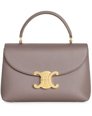 Celine Nino Teen Leather Handbag - Multicolor