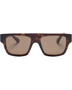 Gucci Rectangular Shape Sunglasses - Multicolor