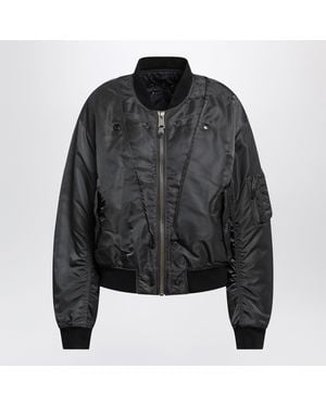 Maison Margiela Reversible Dark Ma-1 Jacket - Black