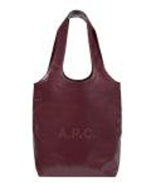 A.P.C. Tote Ninon Small Bag - Purple