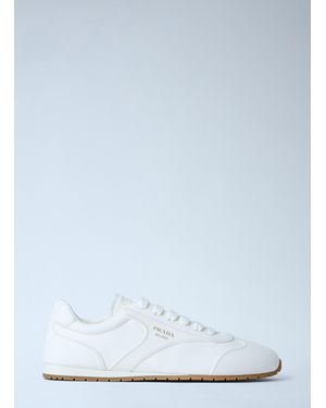 Prada Nappa Leather Sneakers - Blue