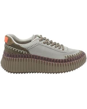 Chloé Nama Sneakers - Gray