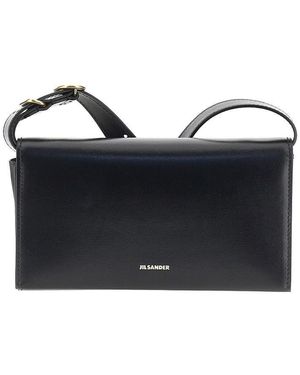 Jil Sander 'All-Day' Leather Bag - Blue