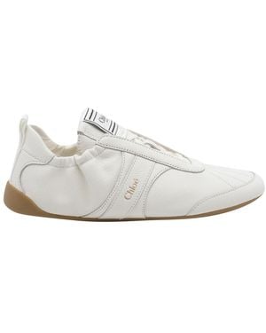 Chloé Kick Sneakers - White