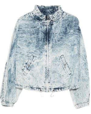 Isabel Marant Plume Cotton Jacket - Blue