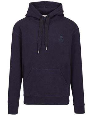 Isabel Marant Marant Matte Hoodie - Blue