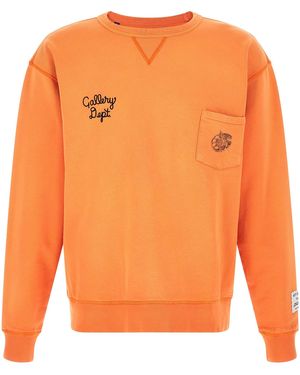 GALLERY DEPT. Logo Crew Neck Sweatshirt - Orange