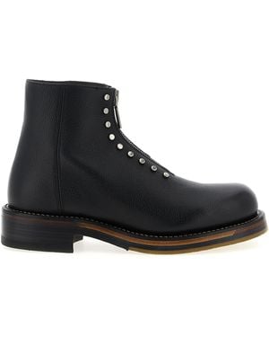 McQueen Mcqueen 'Maker' Ankle Boots - Black