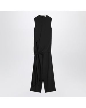 Alaïa Alaia Full Jumpsuit With A Belt - Black