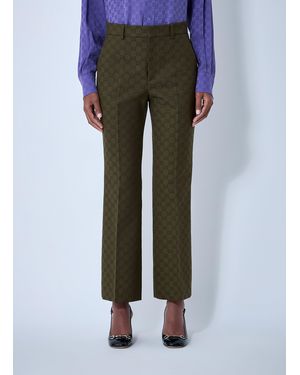 Gucci Gg Pants - Green