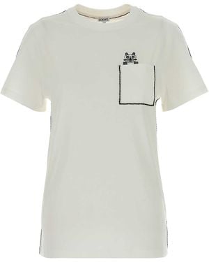 Loewe Cotton T-Shirt - White