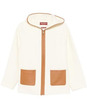 Max Mara Neutrals Jackets - White