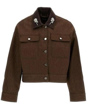 Simone Rocha Jackets - Brown