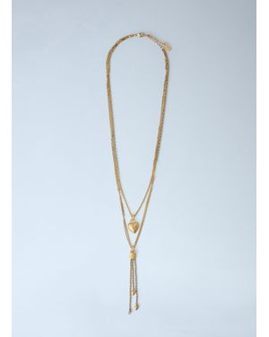 Chloé Chloé Mini Paddington Necklace - Blue