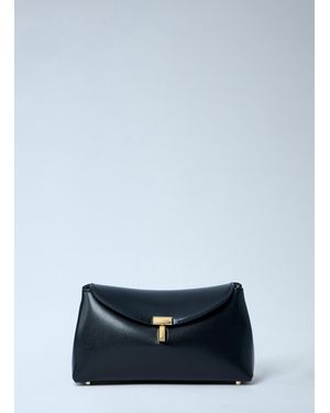 TOTEME Mini T-Lock Clutch - Blue
