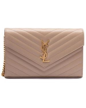Saint Laurent Classic 'Cassandre' Chain Wallet - Multicolor