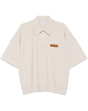 Bottega Veneta Polo With Logo - White