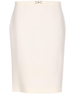 Versace Responsible Midi Skirt - White