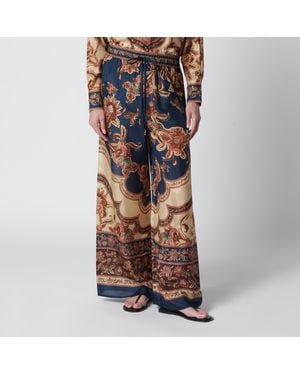 Zimmermann Aster Jacobean Pants - Brown