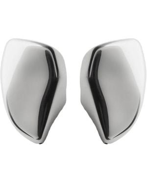 Bottega Veneta "Prism" Earrings - Gray