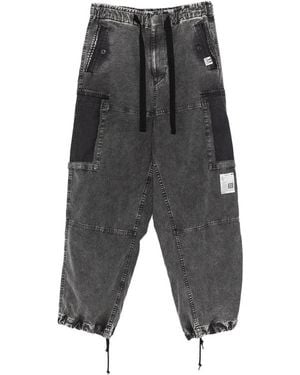 Maison Mihara Yasuhiro Loose-Fit Jeans - Gray