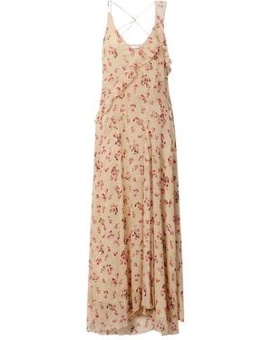 Isabel Marant Luxie Long Dress - Natural