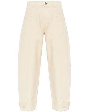 Isabel Marant Leja Denim Jeans - White