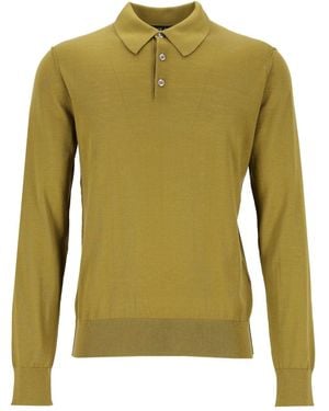 Dolce & Gabbana Dolce & Gabbana Cashmere Polo Shirt - Green