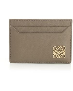Loewe Card Holder Anagram - Gray
