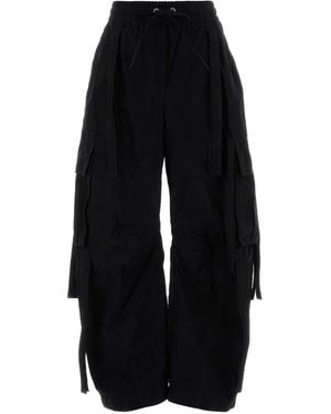 Dolce & Gabbana Cotton Blend Cargo Pant - Black