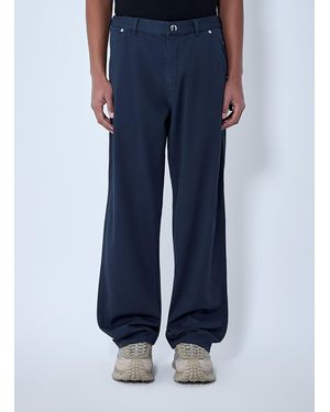 Moncler Relaxed-Fit Cargo Pants - Blue