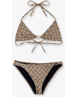 Gucci Gg Stretch Jersey Bikini - Multicolor
