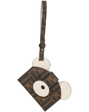 Fendi Best Friends Forever Card Case - Metallic