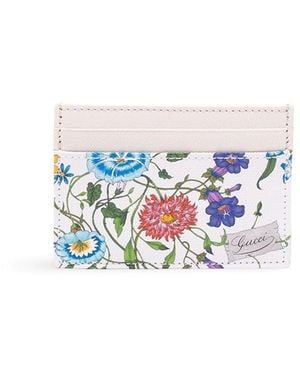 Gucci 'Essence Flora' Cardcase - White