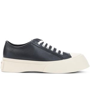 Marni Pablo Calf Leather Sneakers - Blue