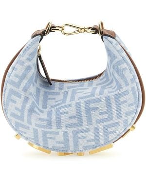 Fendi 'Graphy' Mini Handbag - Blue