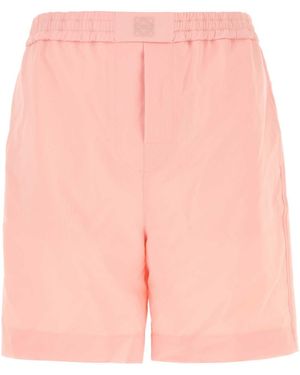 Loewe Solid Shorts - Pink
