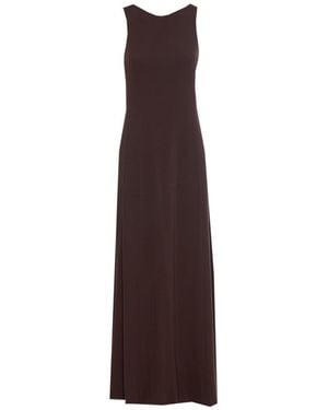【Max Mara】POMPEI JERSEY SLEEVELESS DRESS Max Mara Pompei Sleeveless Jersey Dress in Black | Lyst