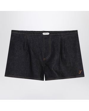 Jacquemus Denim Shorts - Black