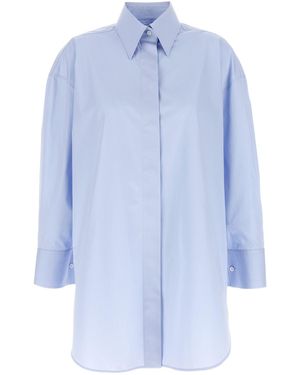 Givenchy Asymmetric Shirt - Blue