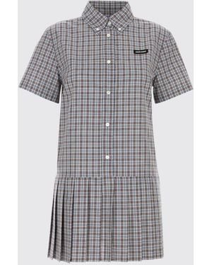 Miu Miu Dress Burgundy - Gray