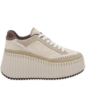 Chloé Nama Sneakers - Gray