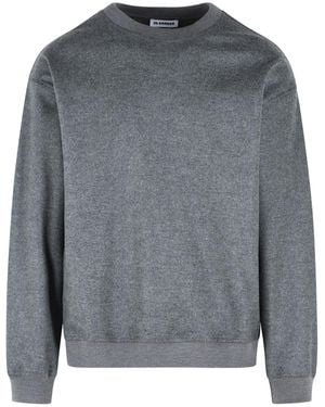 Jil Sander Wool Sweatshirt - Gray