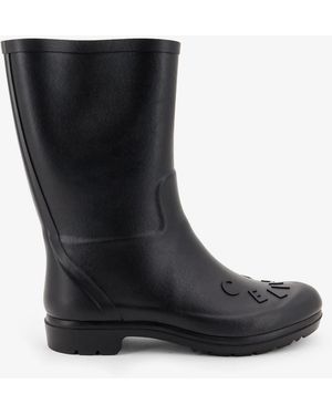 Celine Rubber Garden Boots - Black