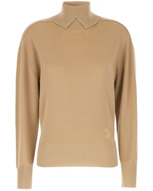 Burberry Clothing Knitwear - Natural