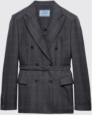 Prada Jacket Charcoal - Black