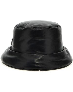 Prada Nappa Bucket Hat - Black
