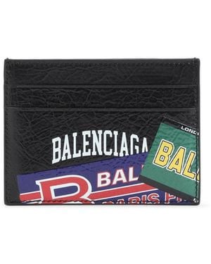 Balenciaga Cash Card Holder - Black