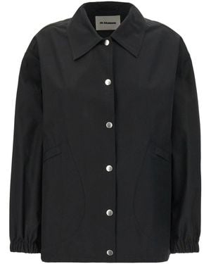 Jil Sander Clothing Jackets - Black