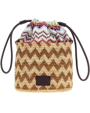 Missoni Zig Zag Bucket Bag - Multicolor